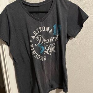 Gray Arizona Desert Life T-Shirt